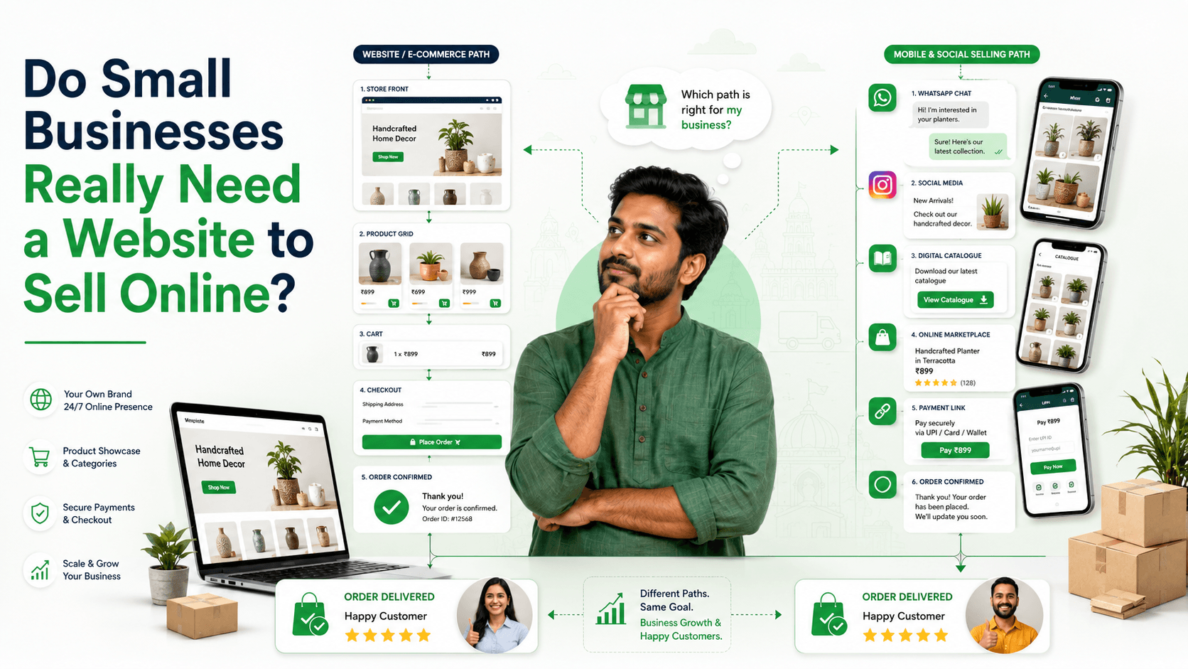 Do Small Businesses Really Need a Website to Sell Online?