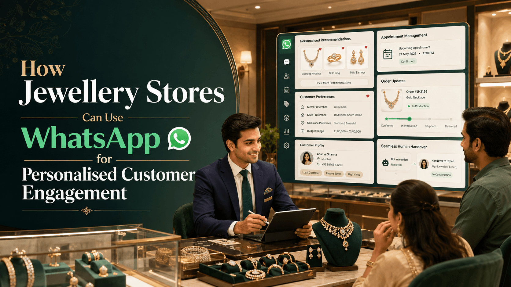How Jewellery Stores Can Use WhatsApp for Personalised Customer Engagement