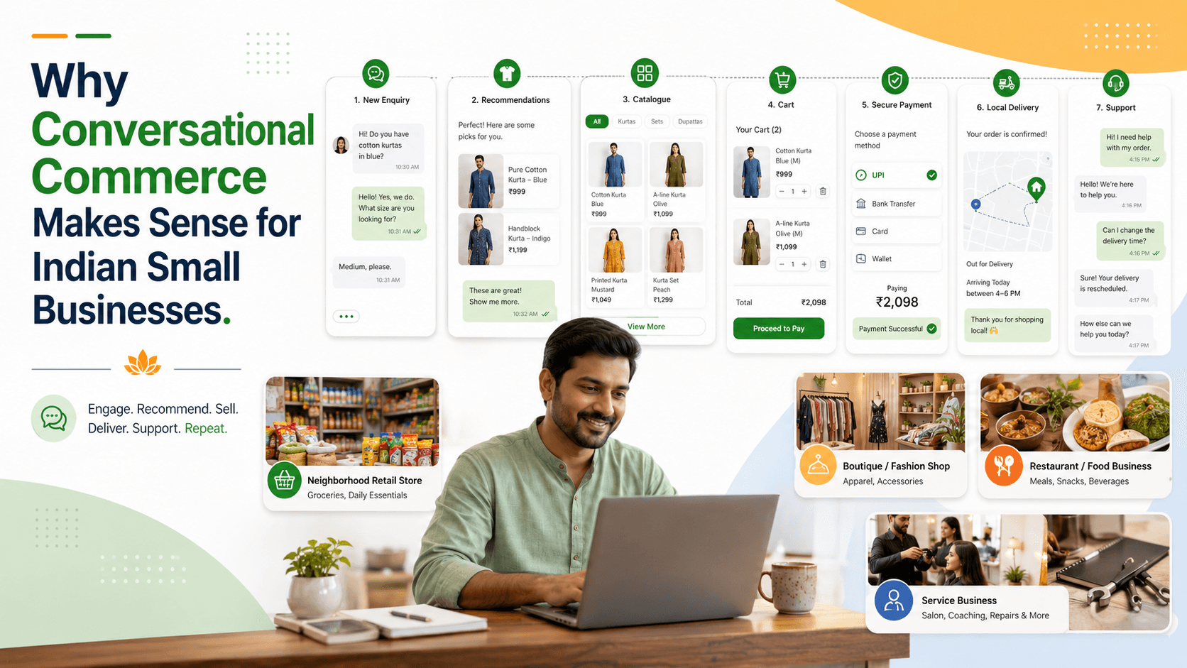 Why Conversational Commerce Makes Sense for Indian Small Businesses