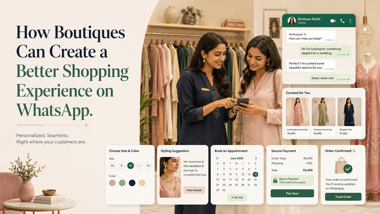 How Boutiques Can Create a Better Shopping Experience on WhatsApp