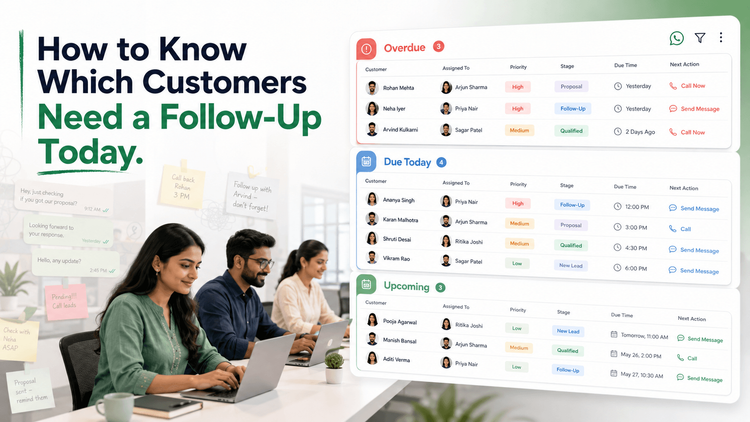 How to Know Which Customers Need a Follow-Up Today